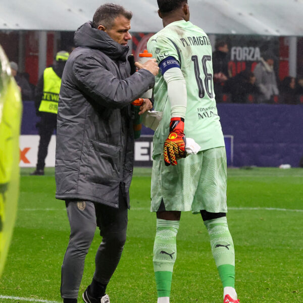MILAN, ITALY - JANUARY 22: <> during the UEFA Champions League 2024/25 League Phase MD7 match between AC Milan and Girona FC at Stadio San Siro on January 22, 2025 in Milan, Italy. (Photo by Sara Cavallini/AC Milan via Getty Images)